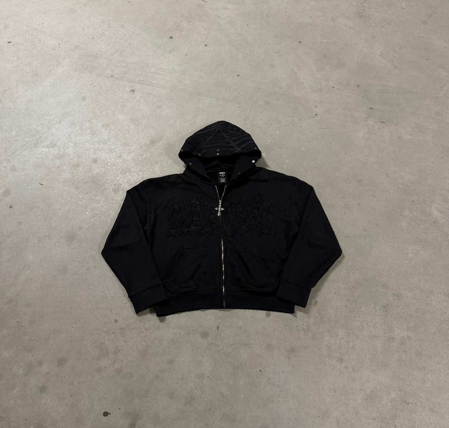 MAREVIR'S FUR ZIP HOODIE